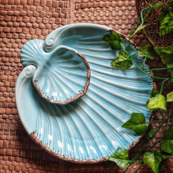 Premium Seashell Design Serving Platter