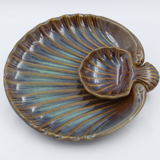 Premium Seashell Design Serving Platter