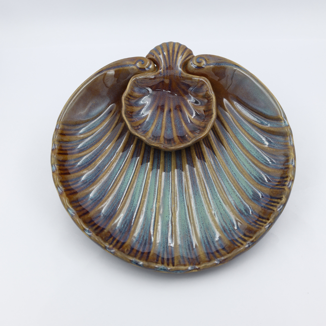 Premium Seashell Design Serving Platter