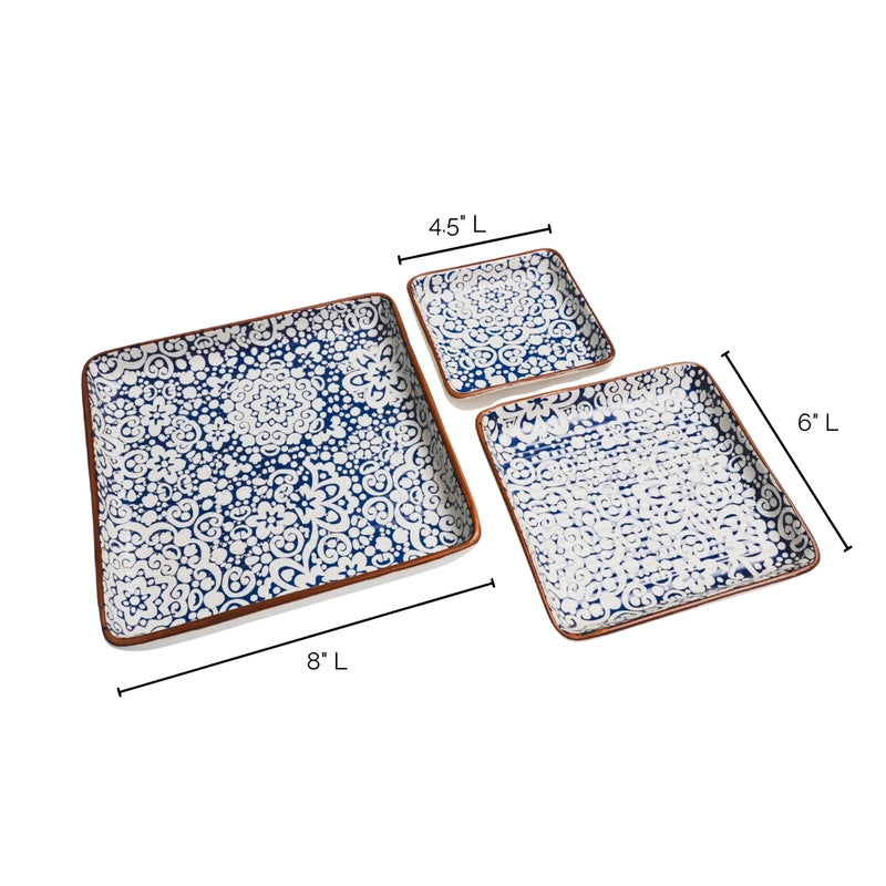 3 Piece Plates